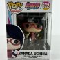 Animation Boruto Naruto Next Generations Sarada Uchiha #672 Funko pop! Vinyl Figure With Protector