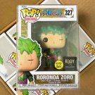 Animation: One Piece Roronoa Zoro #327 GITD Funko pop! Vinyl Figure With Protector Christmas Gift