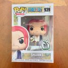 One Piece Shanks #939 Big Apple Collectibles Funko pop! Vinyl Figure With Protector Christmas Gift