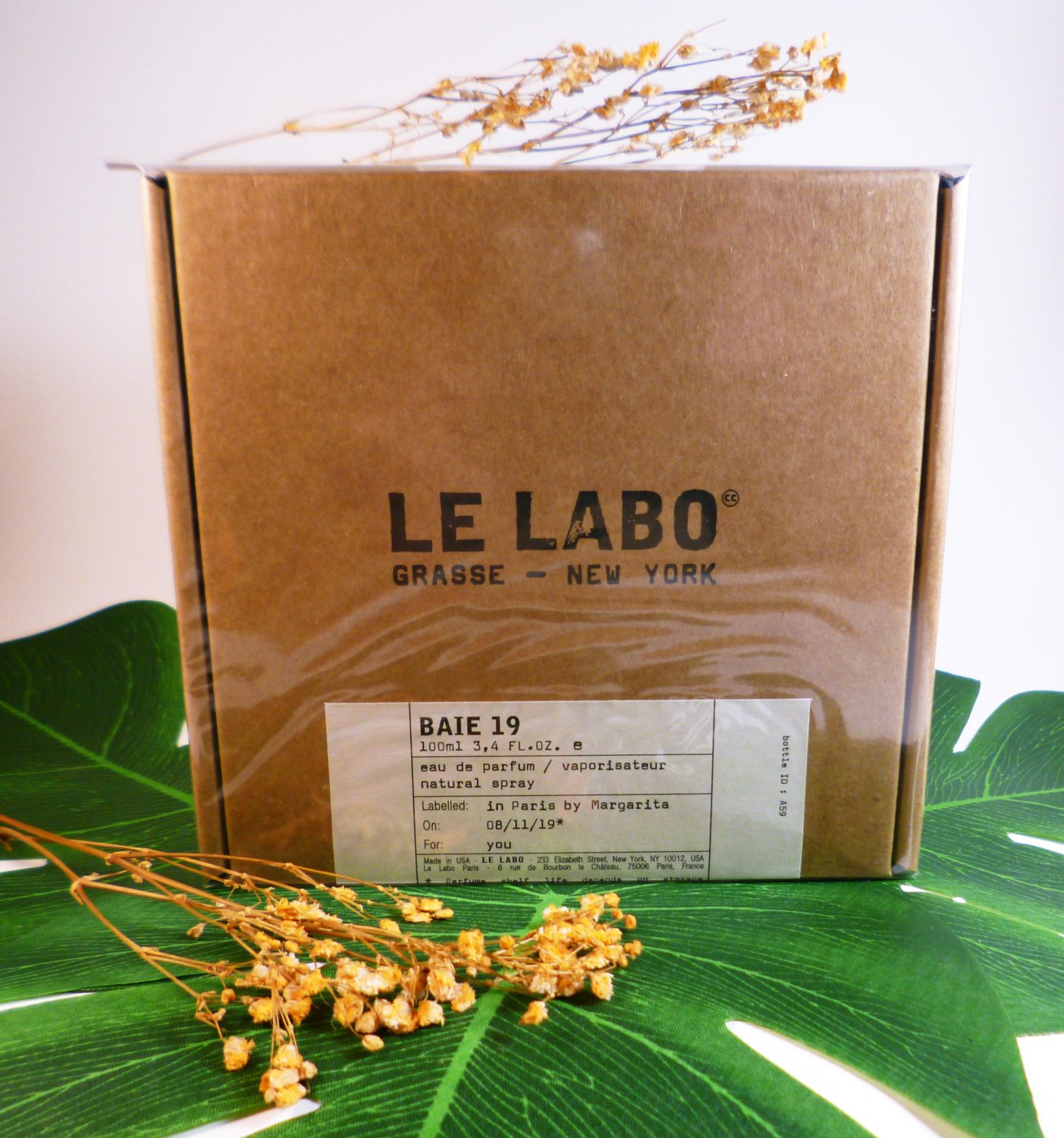 LE LABO BAIE19 100ml+spbgp44.ru