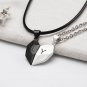 Personalized  Couples Necklaces,Magnetic Couple Necklace,Lovers Heart Pendant ,Gift for Her and Him