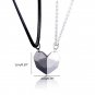 Personalized  Couples Necklaces,Magnetic Couple Necklace,Lovers Heart Pendant ,Gift for Her and Him