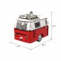 Volkswagen T1 Car Front Van Model Building Blocks Set