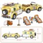 Technical Mini Camper Car City Building Blocks