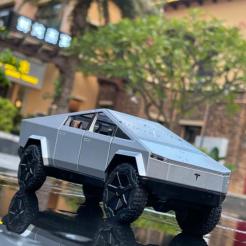 Tesla - Cybertruck Truck Alloy Car Model Diecasts