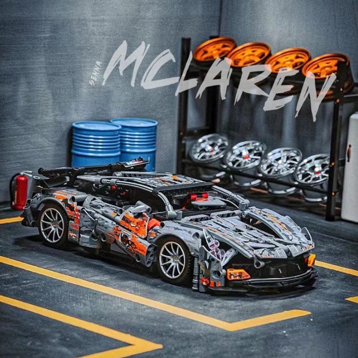 Technic McLaren P1  Speed Sports Racing MOC 16915  Building Blocks