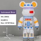 Anime Cartoon Bear Series Bearbrick Assemble Gift #59016 Building Blocks