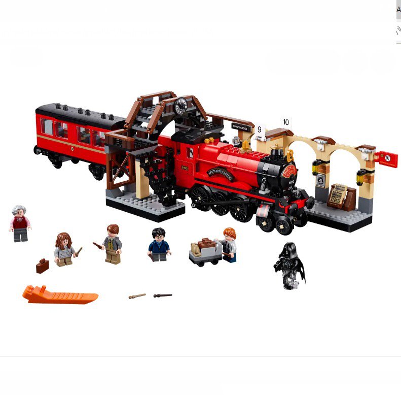 Harry Potter Hogwarts Express 75955 Toy Train Building Set  (801 Pieces)