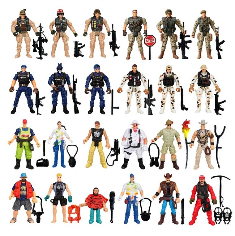 3.75 Inch SWAT Snow Onest 24-Pack