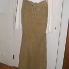 J.LO SKIRT SIZE 1 XS TAN TALL LONG SKINNY FLARE J.LO