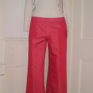 QUE PANTS SIZE 10 LOW RISE FLARE BOYS CUT  NWT $188