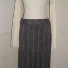 Pencil Skirt Size 9 Medium Stoosh Plaid Low Waist Artsy
