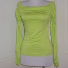 NWT SHARAGANO SHIRT SIZE S SMALL TAFFI LIME