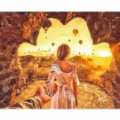 Follow Me To Cappadocia Turkey DIY Painting by Number Kit for Adults Paint on Linen Canvas 16x20