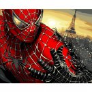 Spider Man DIY Painting by Number Kit for Adults Beginners Poster Oil Paint on Linen Canvas Set