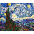 The Starry Night by Vincent van Gogh 1889 - Famous Painting Paint by Number, Famous Wall Art