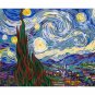 The Starry Night by Vincent van Gogh 1889 - Famous Painting Paint by Number, Famous Wall Art