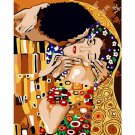 The Kiss Fragment by Gustav Klimt 1908 - Paint by Number Famous Paintings, Famous Wall Art