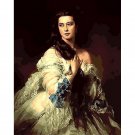 Portrait of Madame Rimsky-Korsakov by Franz Xaver Winterhalter 1864 - Famous Paint by Numbers