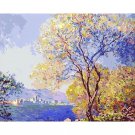 Antibes in the Morning by Claude Monet 1888 - Famous Artwork Paint by Numbers, Craft Sets for Adults