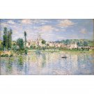 Vétheuil in Summer by Claude Monet 1880 - Monet Paint by Numbers, Famous Paint by Numbers