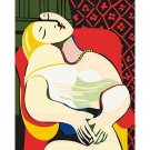 A dream by Pablo Picasso 1932 - Most Popular Paint by Numbers, Cubism Pablo Picasso Paintings