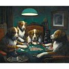 Dogs Playing Poker by Cassius Marcellus Coolidge 1894 - Famous Paintings With Numbers, DIY Art Kits