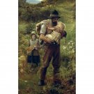 A Heavy Burden by Arthur Hacker - Famous Art Paint by Numbers, Famous Wall Art