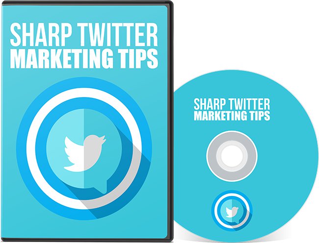 Sharp Twitter Marketing Tips Video / Private Label Rights
