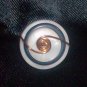 Wire Wrapped Button Ring