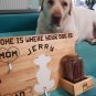Dog Siluette Leash Holder, Leash Holder Entryway Organizer with Key Hooks Size M