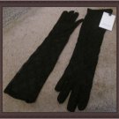 Black Lace Designer Theme Long Gloves For Women Or Teens