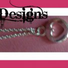 "You Hold The Key To My Heart" Design Necklace Silver Tone "You Hold The Key To My Heart" Design Necklace Silver Tone