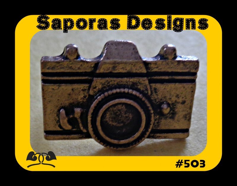 Antique Theme Camera Design Ring Size 6.5 & Adjustable To Fit Most Fingers
