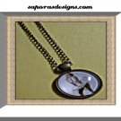Antique Theme Marilyn Monroe Design Necklace