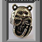 Antique Theme Demon / Monster Design Ring Size 5 & Adjustable To Fit Unisex