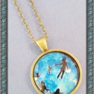 Antique Style Peter Pan Theme Necklace For Kids