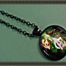 Black Tone Super Hero The Avengers Theme Necklace Unisex