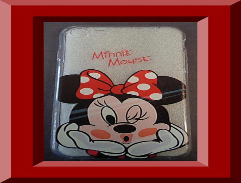 Minnie Mouse Theme Iphone 8 Silicone Design Case