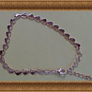 Gold Tone Heart Design Anklet Sassy Style