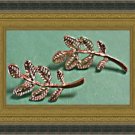 Gold Tone Leaf Design Stud Earrings Gold Tone Leaf Design Stud Earrings