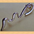Gold Tone Snake Design Ear Cuff Earring For Pierced Ear Biker Gothic Punk Rock