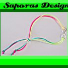 Handmade With Colorful Rope Bracelet With Infinity Charm Fits Most Wrist