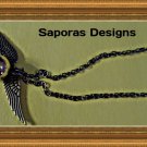 Harry Potter Snitch Theme Necklace Gold Tone