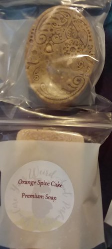 Orange Spice Cake Premium Soap