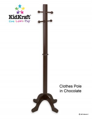 Clothes Pole - Chocolate Item # 19233