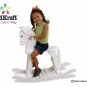 Derby Rocking Horse - White Item # 19601