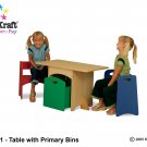 Table with Primary Benches Item # 26161