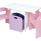 Table with Pastel Benches Item # 26162