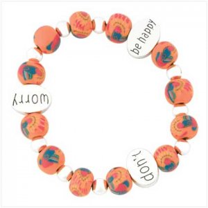 Don't Worry Be Happy Bracelet Item # 39098